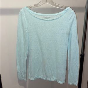 American Eagle Boat Neck Longsleeve Tee